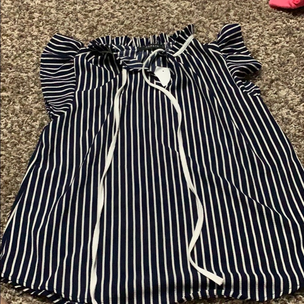 Papaya blouse